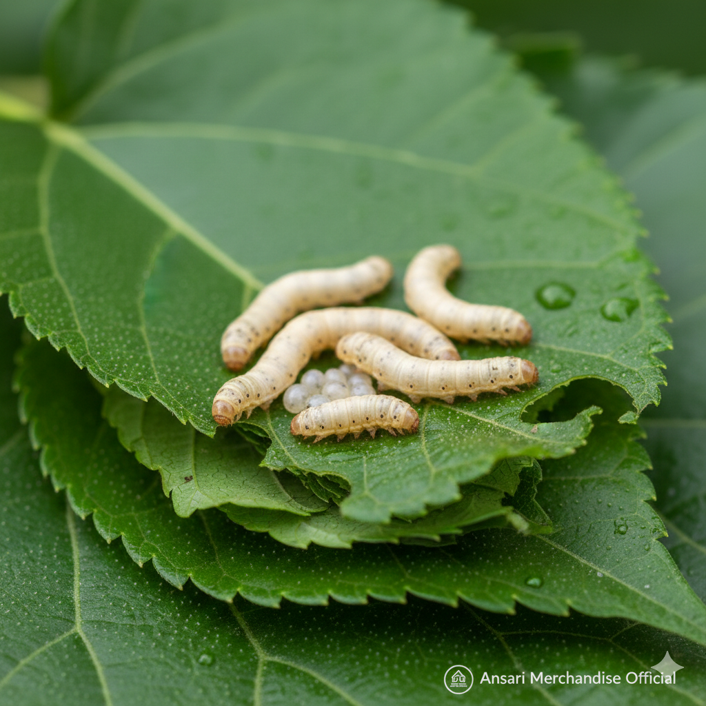 Silk Weaving Process
