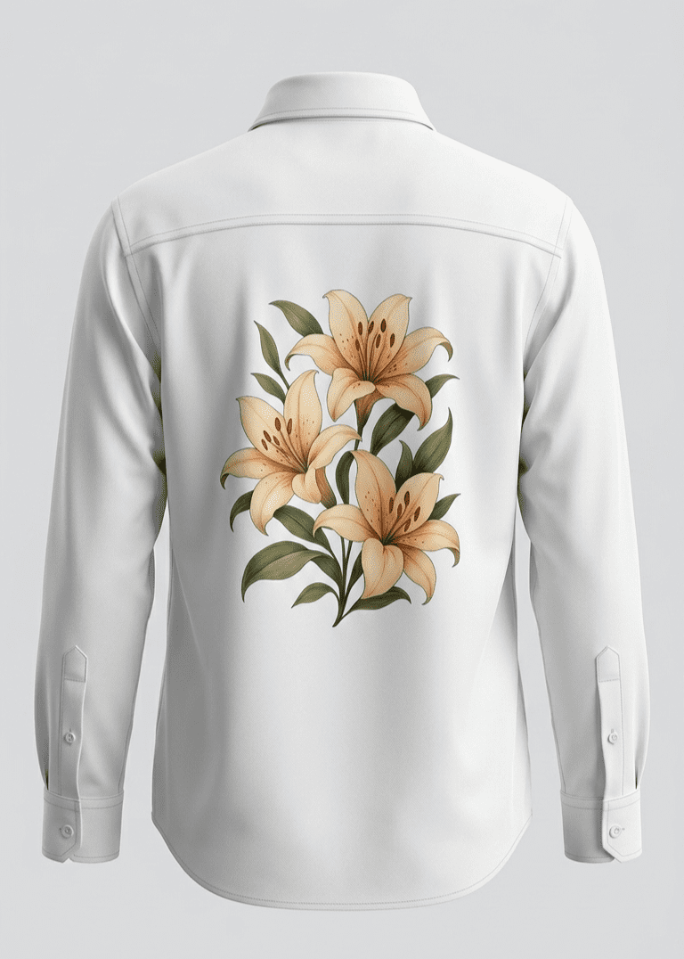 Buy-Premium Lily Floral Print Shirt Online - 2026 Edition - Image 7