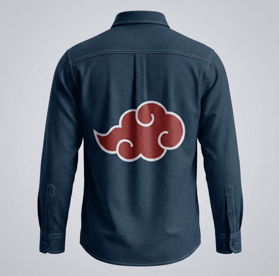 Buy Akatsuki Anime style Printed Premium Shirt Online - Image 5