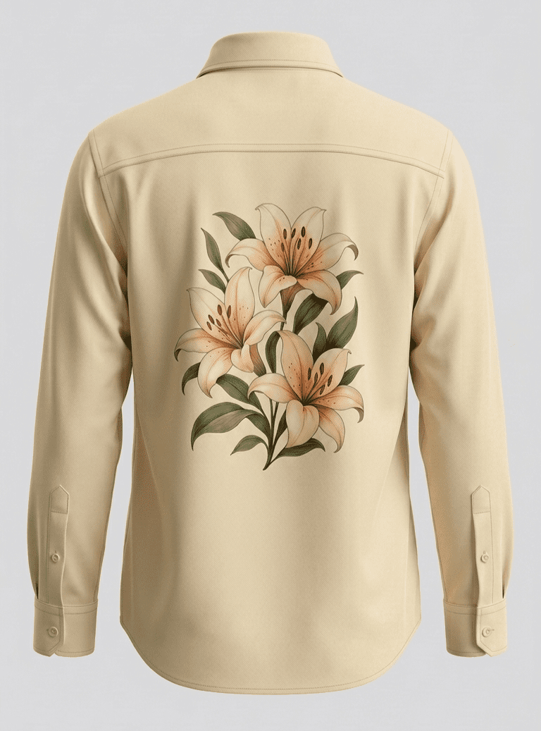 Buy-Premium Lily Floral Print Shirt Online - 2026 Edition - Image 4